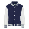 Oxford Navy/White