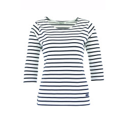 Marinière manches 3/4 vierge ou à personnaliser