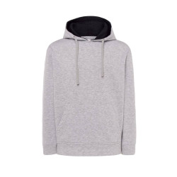 Sweat capuche contrasté 265 vierge ou à personnaliser