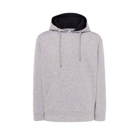 Sweat capuche contrasté 265 vierge ou à personnaliser