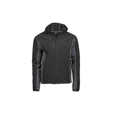 Veste Softshell à capuche homme vierge ou à personnaliser