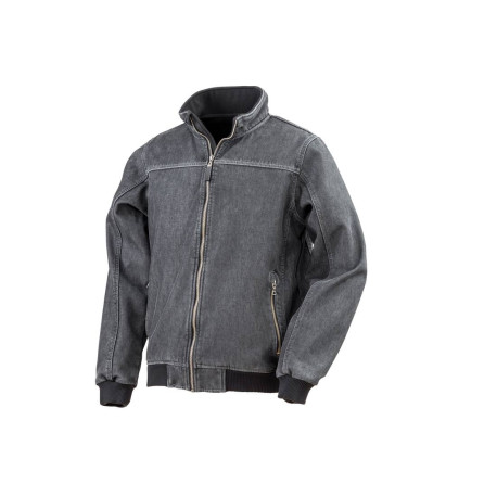 Veste Softshell en denim délavé vierge ou avec votre logo