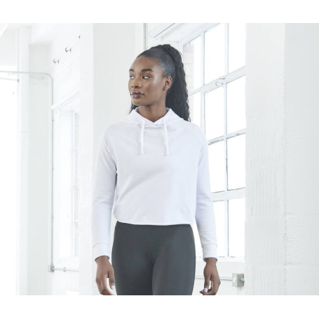 Sweat femme dos croisé vierge ou à personnaliser