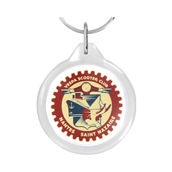 Porte-Clé Rond 33mm personnalisé