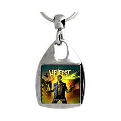 Porte-Clé Métal Carré 25x25mm personnalisé