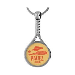 Porte-Clé Padel 25mm personnalisé
