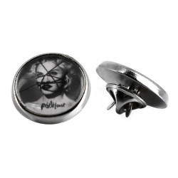 Pin's Rond Argenté 20mm personnalisé