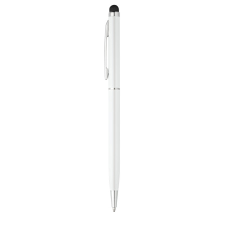 ZOE BK. Stylo à bille en aluminium avec pointe tactile vierge ou