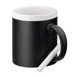 CHALKIE. Mug en céramique 360 ml vierge ou à personnaliser