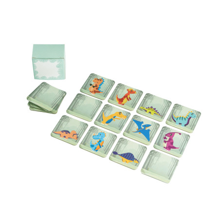 TRICERATOPS. Jeu de mémoire vierge ou à personnaliser - Express et pas cher