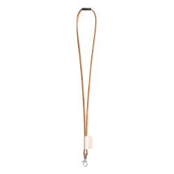 Lanyard Cork Long Set. Modèles standard vierge ou à personnaliser