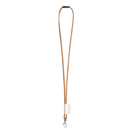 Lanyard Cork Long Set. Modèles standard vierge ou à personnaliser