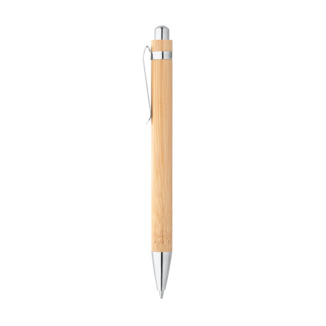HERA. Stylo à bille en bambou vierge ou à personnaliser - Express et pas cher