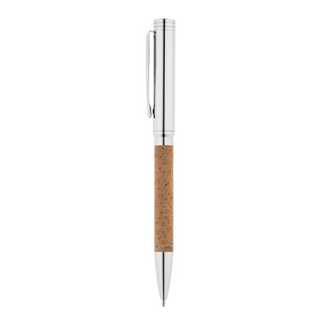 CORK. Stylo à bille en liège et métal personnalisé : un bon outil marketing 