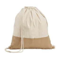 SABLON. Sac type sac-à-dos 100% coton vierge ou à personnaliser