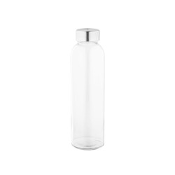 SOLER. Bouteille en verre 500mL avec bouchon en acier inox personnalisé