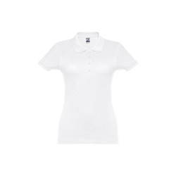 THC EVE WH. Polo pour femme vierge ou à personnaliser