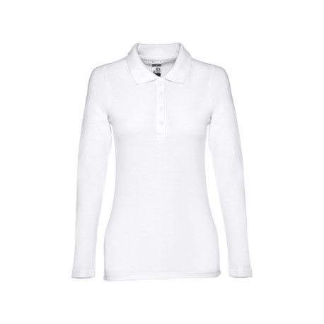THC BERN WOMEN WH. Polo à manches longues pour femme
