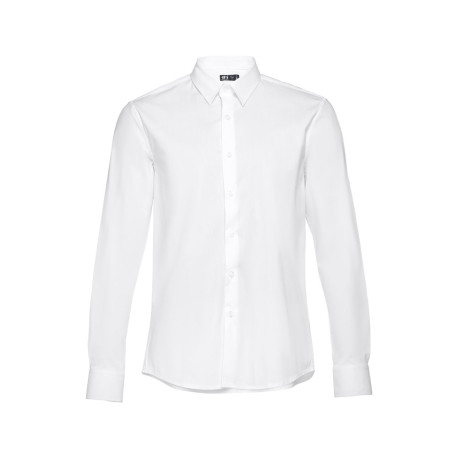 THC PARIS WH. Chemise popeline pour homme ML vierge ou à personna