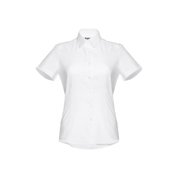 THC LONDON WOMEN WH. Chemise oxford pour femme MC vierge ou à per