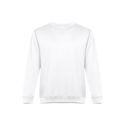 THC DELTA WH. Sweatshirt col rond vierge ou à personnaliser