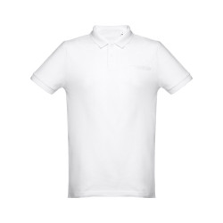 THC DHAKA WH. Polo pour homme vierge ou à personnaliser