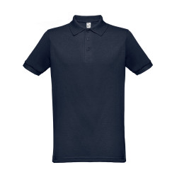 THC BERLIN. Polo pour homme vierge ou à personnaliser