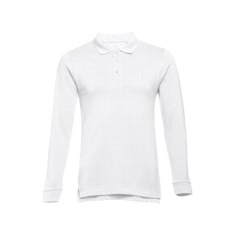 THC BERN WH 3XL. Polo à manches longues pour homme vierge ou à pe