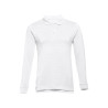 THC BERN WH 3XL. Polo à manches longues pour homme vierge ou à pe