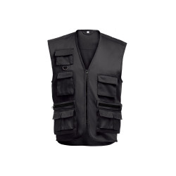 THC PIXEL. Gilet (200 g/m²) en polyester et coton personnalisé