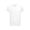 THC FAIR WH. T-shirt 100% coton. Couleur blanche personnalisé