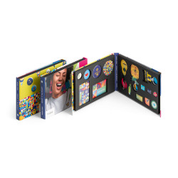 PIN & DOMING SHOWCASE. Marmotte 2 en 1 avec Pins et Domings vierg