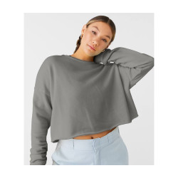 Sweat col rond femme court personnalisé