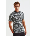 Polo piqué camouflage personnalisé