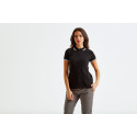 Polo passepoilé coupe classique femme - col contrasté personnalisé