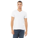 T-shirt col V en Jersey unisexe personnalisé