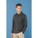 Polo à manches longues Coolplus® pour homme personnalisé