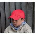 Casquette junior en coton de profil bas personnalisé
