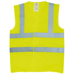 Gilet haute visibilité ignifuge sans manche personnalisé