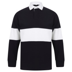 Maillot de rugby à bandes contrastées personnalisé
