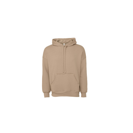 Sweat-shirt à capuche unisexe à bords francs personnalisé
