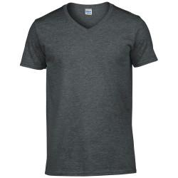 T-shirt col V Softstyle™ personnalisé