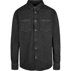 Chemise en denim. personnalisé