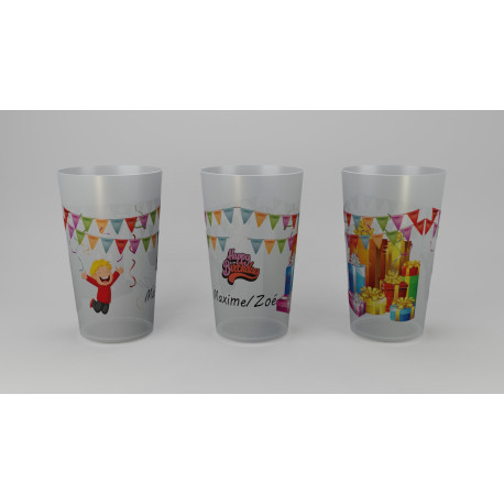 Gobelet 30 cl pour anniversaire