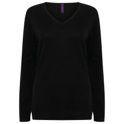Pull col V Femme personnalisé