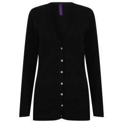 Cardigan col V Femme personnalisé