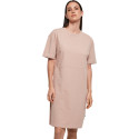 Robe t-shirt femme bio et oversize avec fente personnalisé