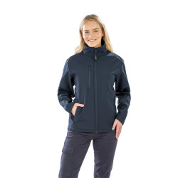 Veste Softshell femme à trois couches  -recyclée et imprimable personnalisé