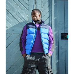 Vintage puffer vest personnalisé