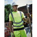 Pro hi-vis short sleeve t-shirt personnalisé